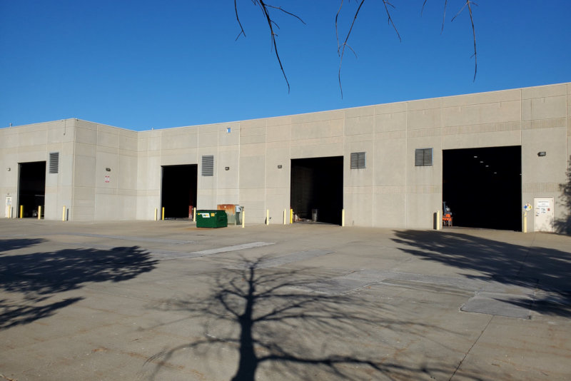 Shaped Steel Loading Bays